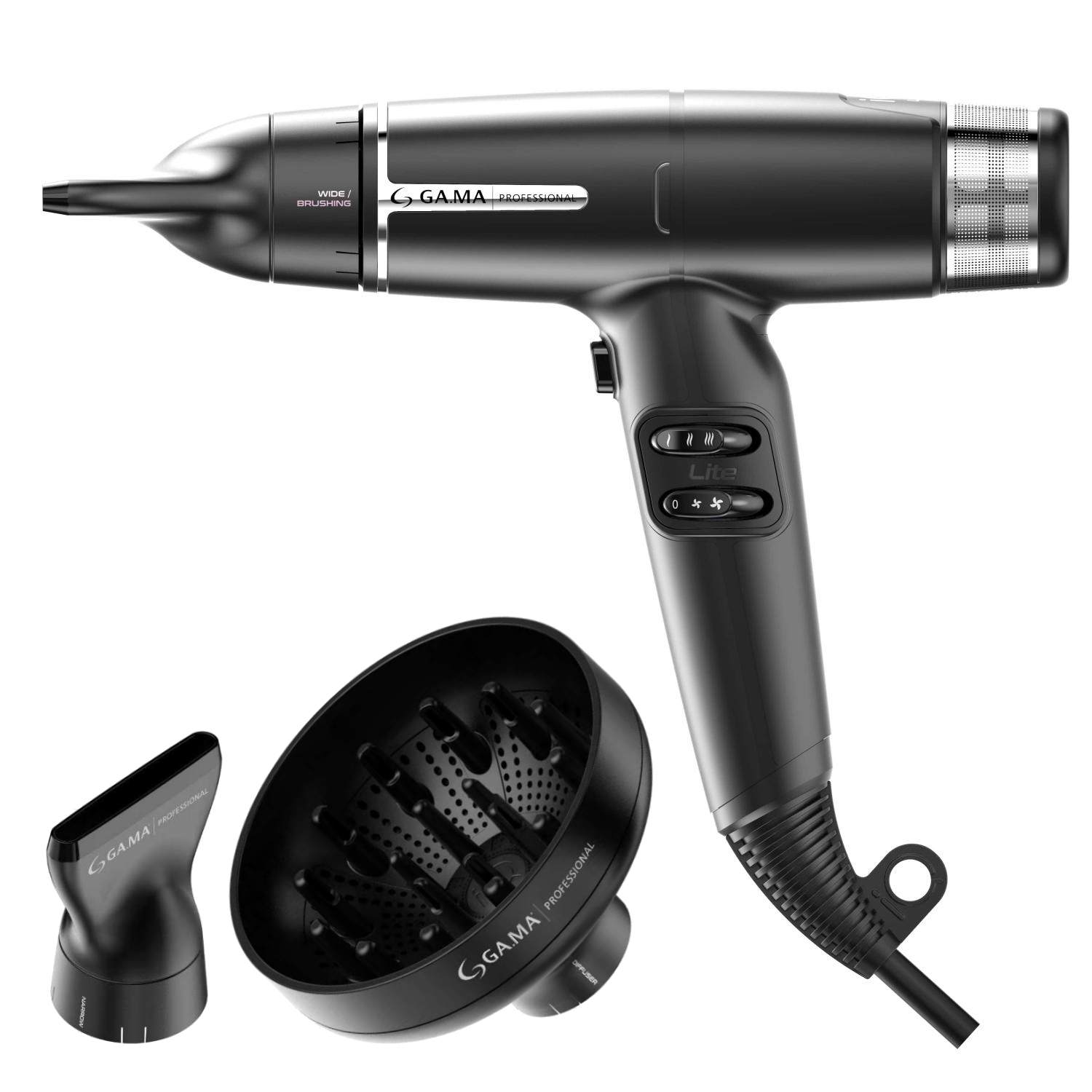 Фен Ga.Ma IQ Lite Black (PH6030.BK) купить с доставкой в официальном ...